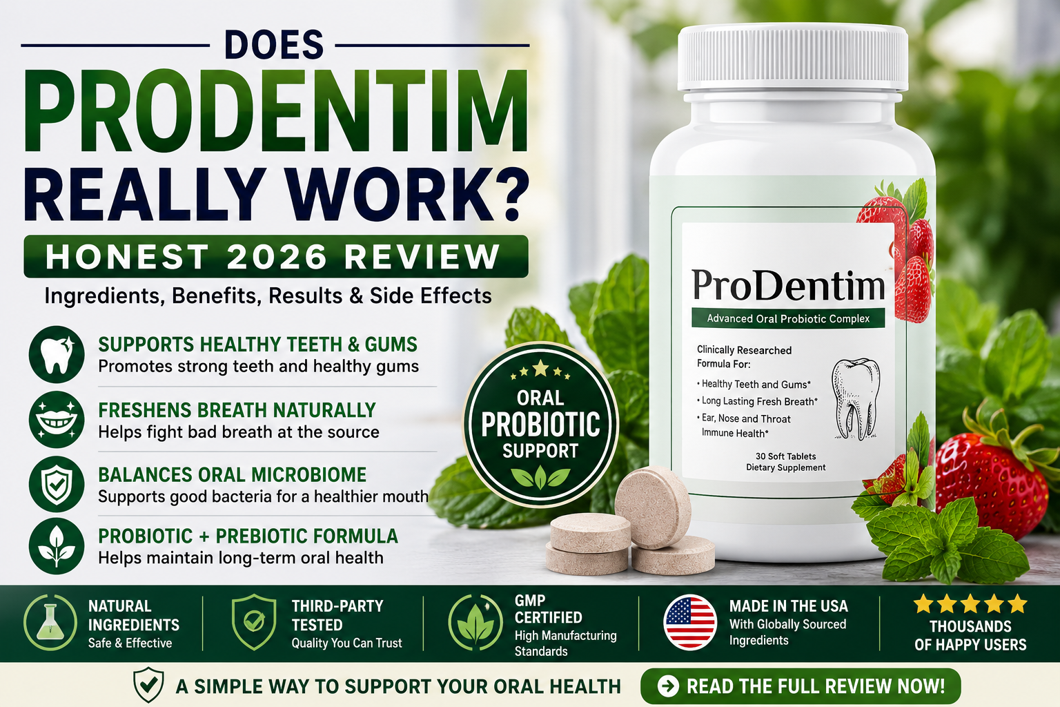 Does Prodentim Really Work