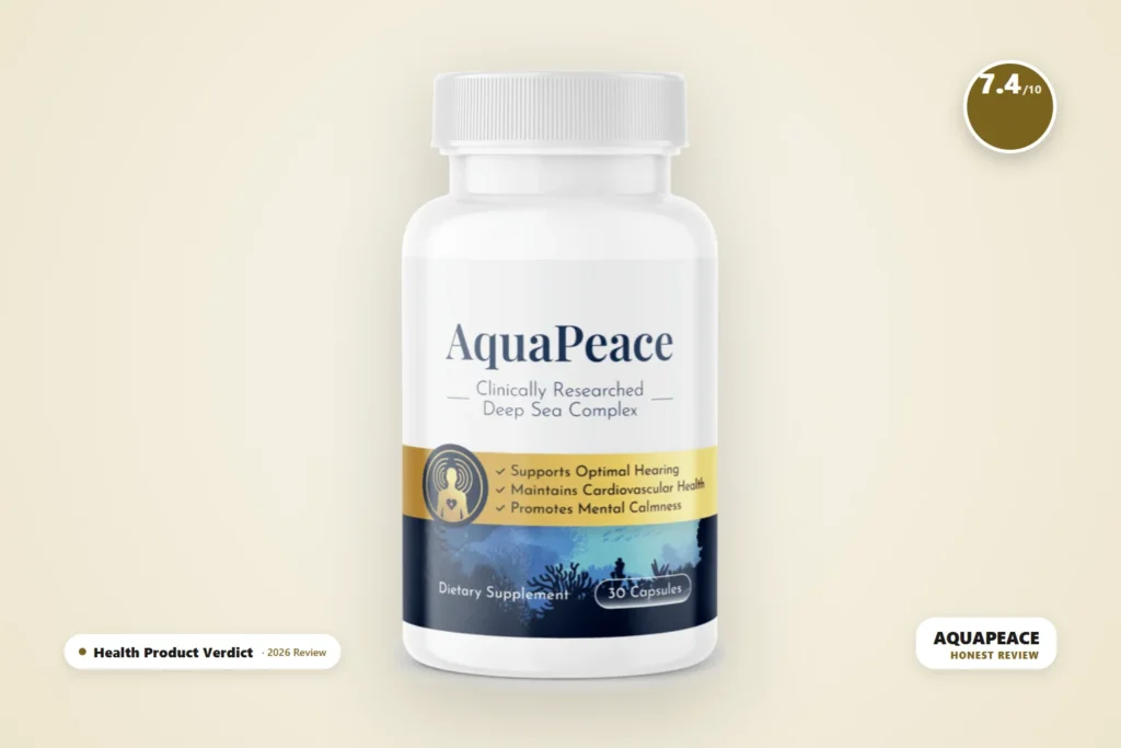AquaPeace deep sea hearing support supplement review