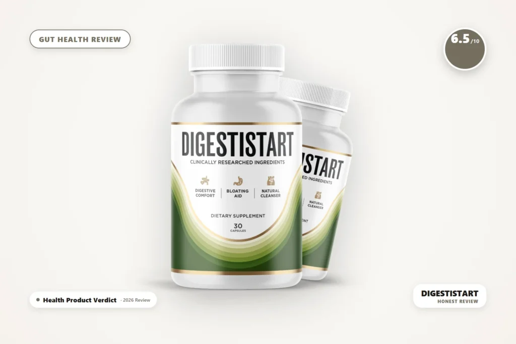DigestiStart digestive health capsule bottle
