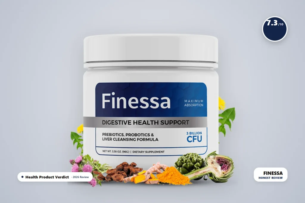 Finessa gut liver digestion supplement review