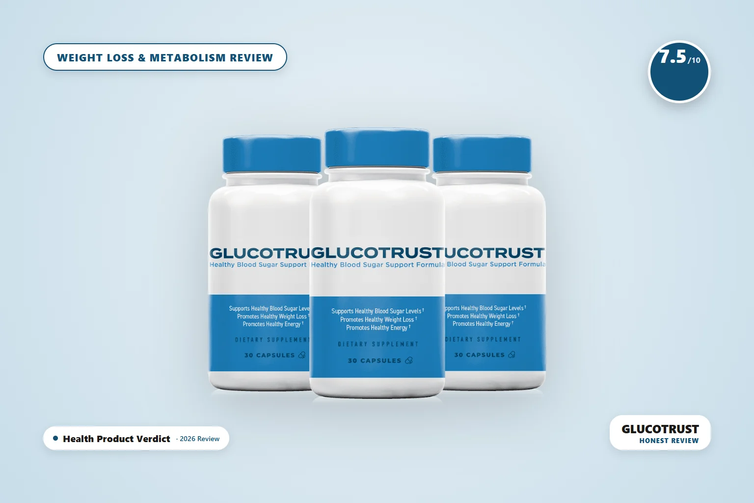 GlucoTrust blood sugar support supplement review