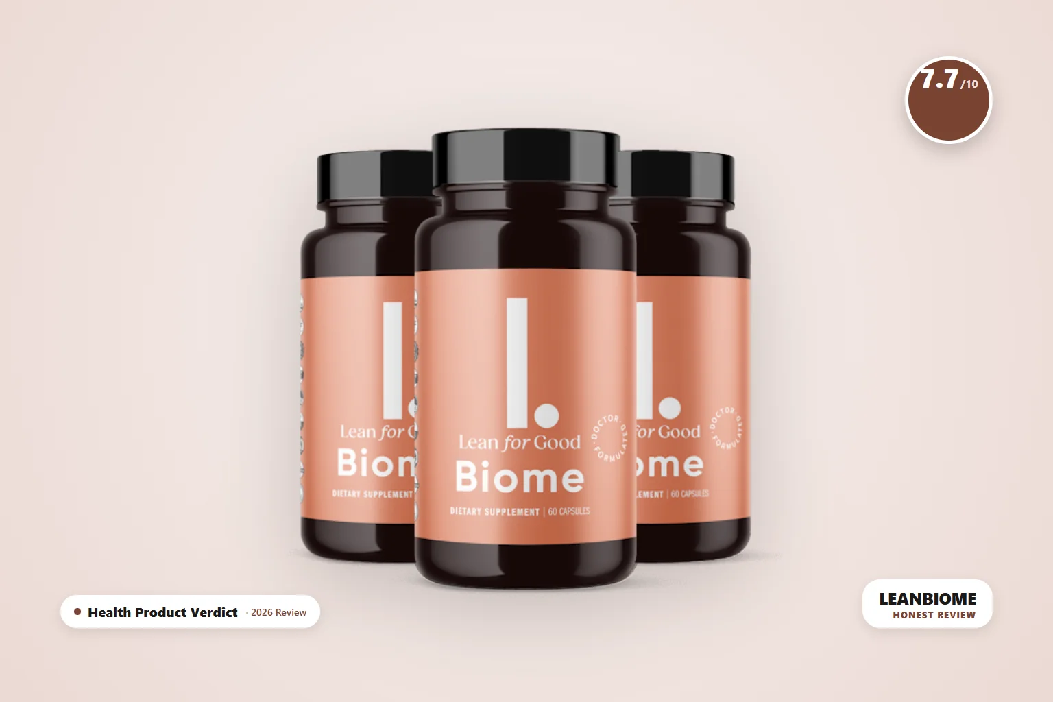 LeanBiome gut microbiome weight loss supplement review