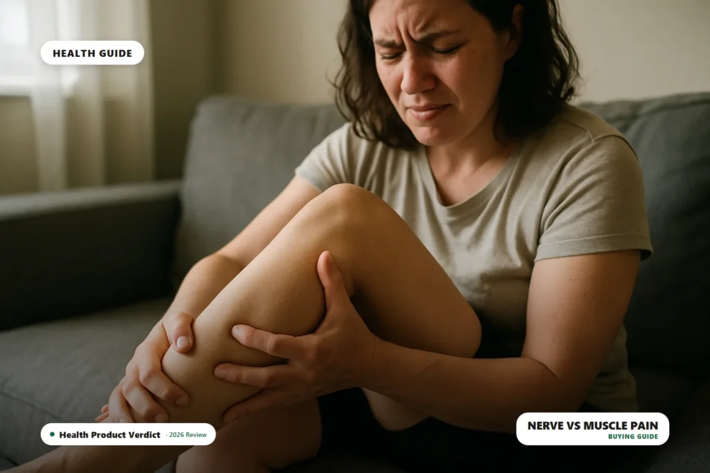 nerve pain or muscle pain - checking the difference