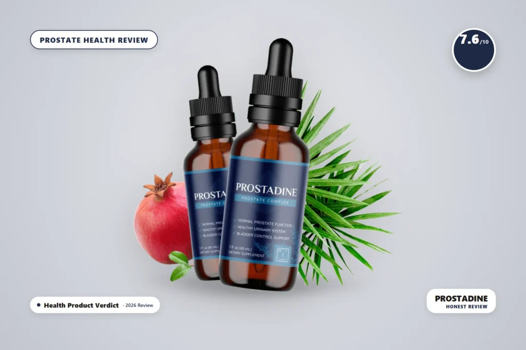 prostadine review - Prostadine - liquid dropper prostate supplement bottles with saw palmetto and pomegranate