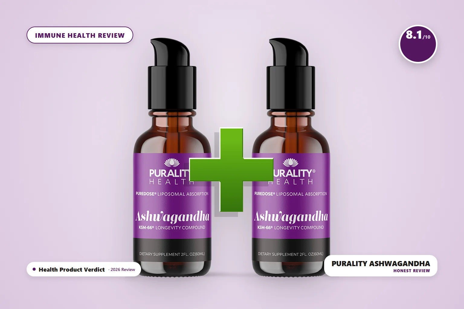 Purality Health Micelle Liposomal Ashwagandha review - KSM-66 spray