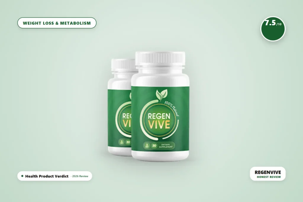 regenvive review - RegenVive blood sugar supplement bottles
