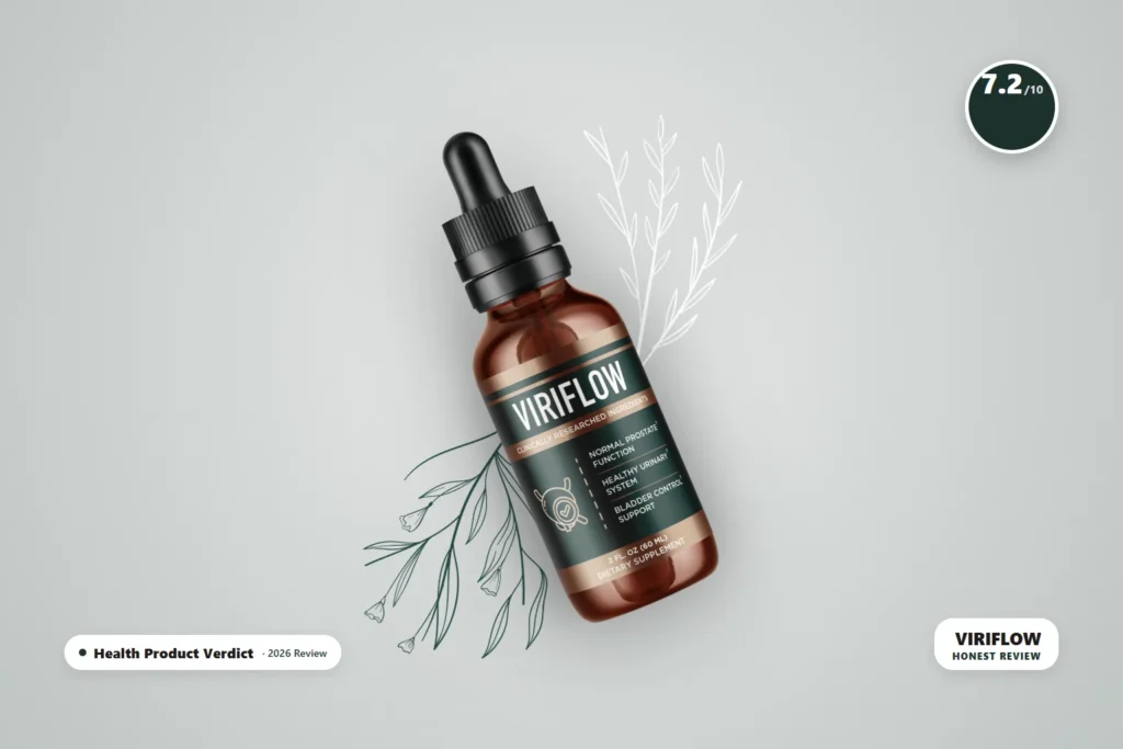 ViriFlow prostate health liquid supplement review