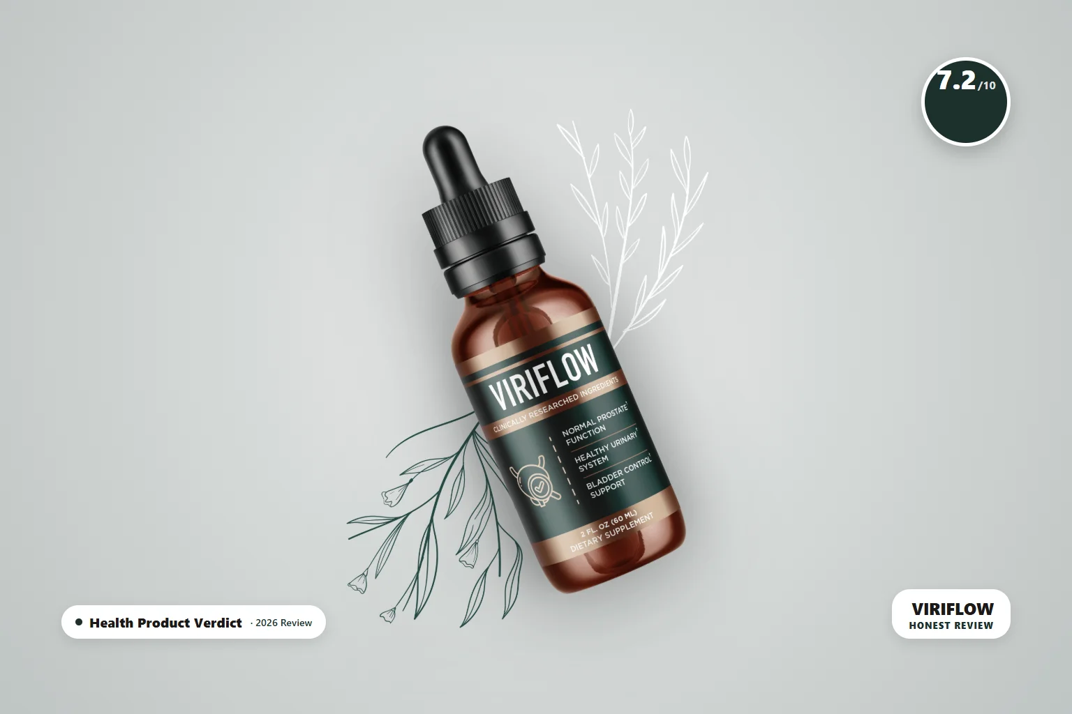 ViriFlow prostate health liquid supplement review