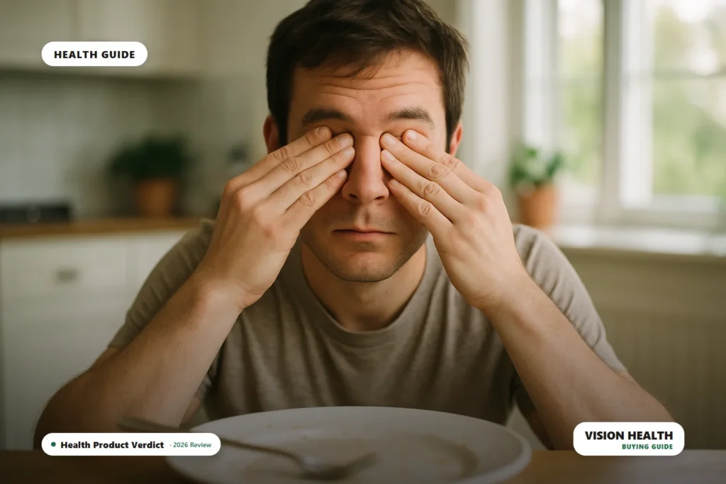 Vision blurry after eating - blood sugar connection