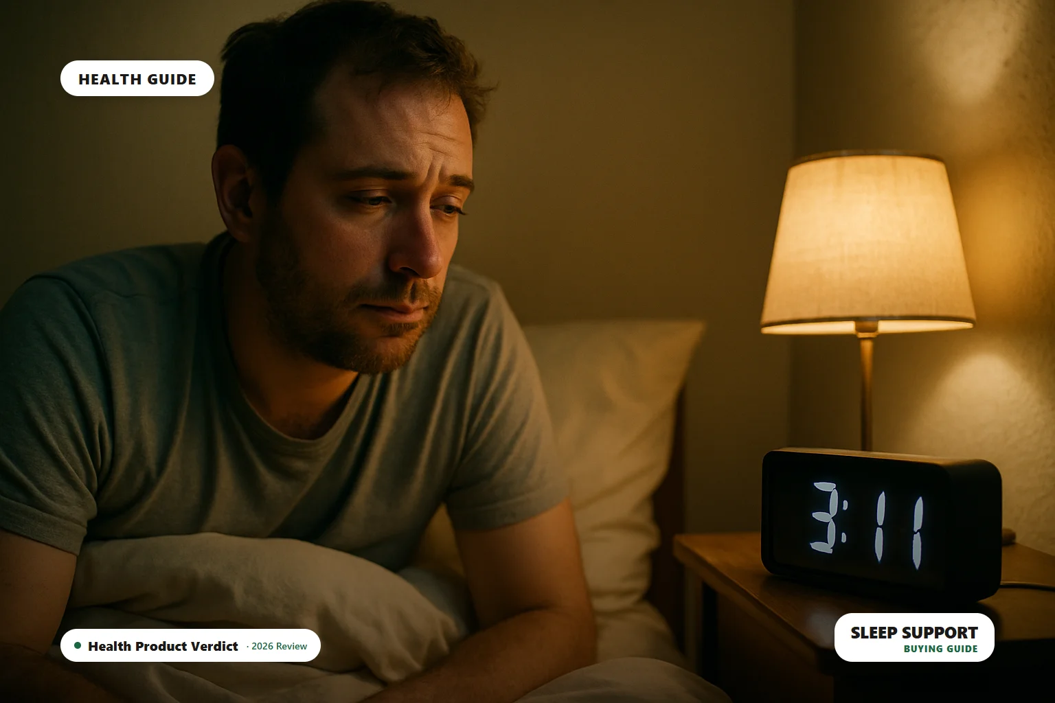 Waking up at 3am cortisol connection - person awake at night