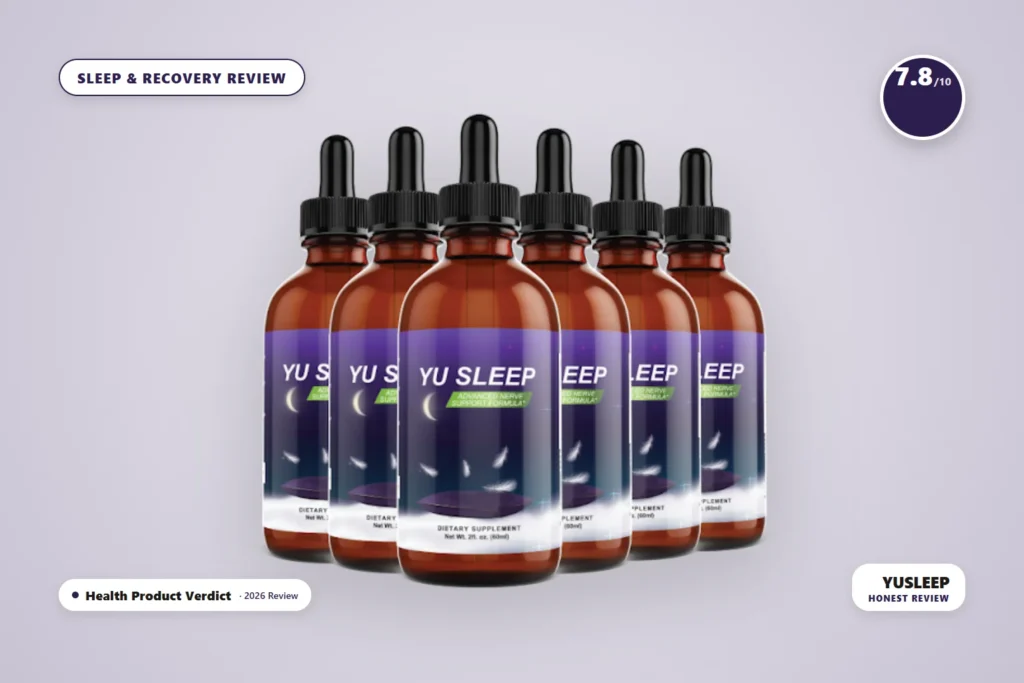 YuSleep review - YuSleep - liquid sleep supplement dropper bottles