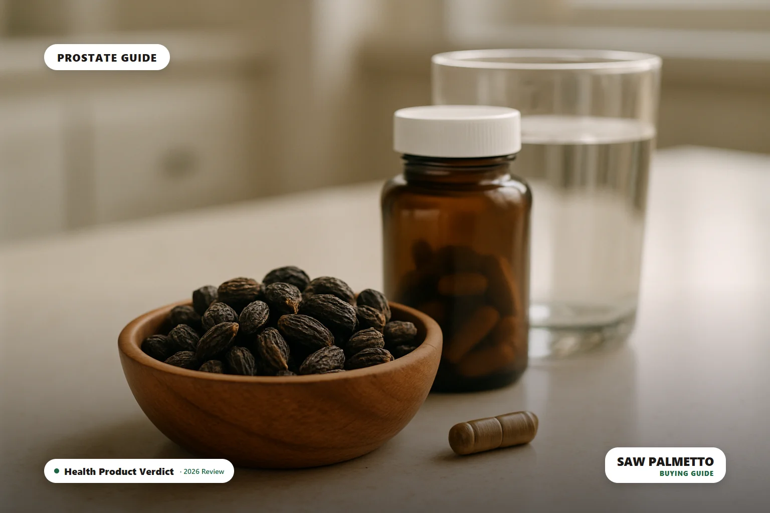 does saw palmetto actually work for prostate