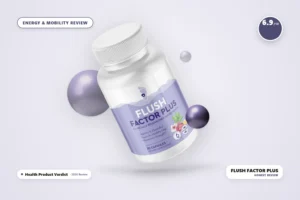 flush factor plus review - Flush Factor Plus - leg swelling support capsule bottle