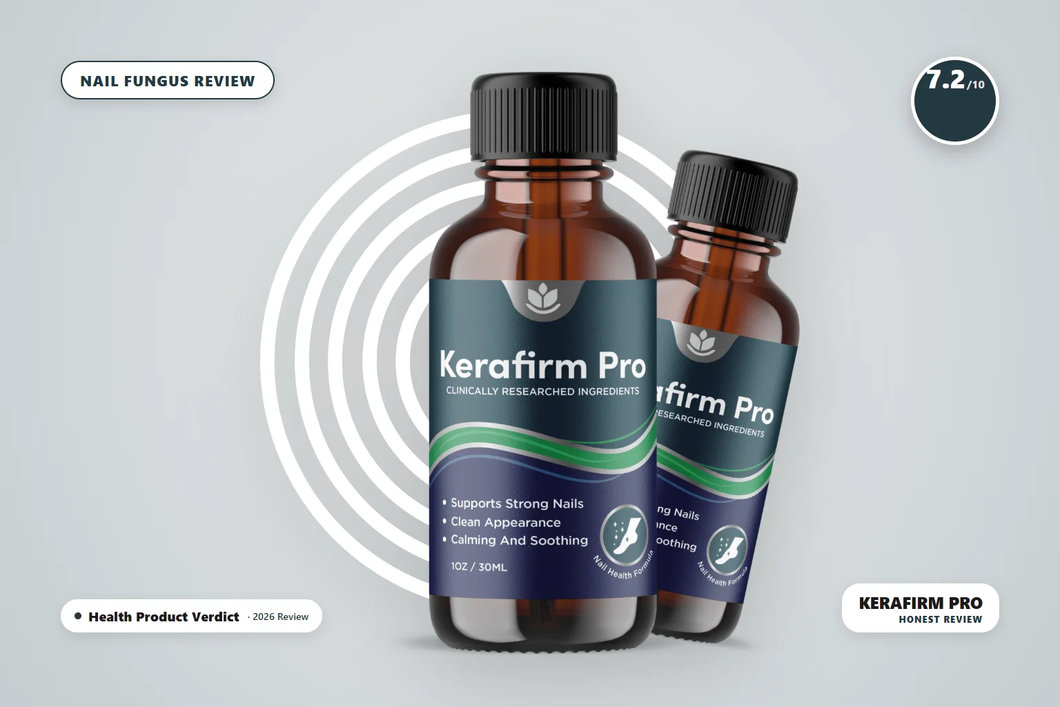 kerafirm pro review - Kerafirm Pro - brush applicator bottle with a blend of oils for toenail fungus