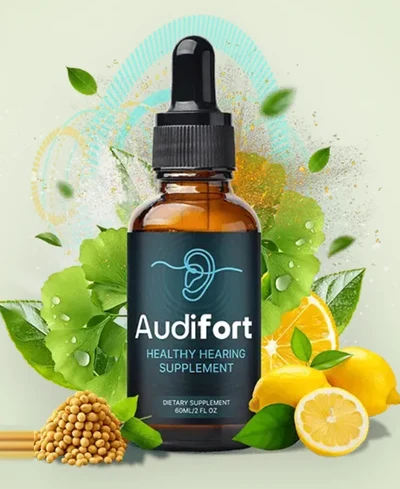 Audifort liquid drops for hearing and ear health