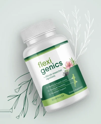 Flexigenics joint mobility capsule bottle