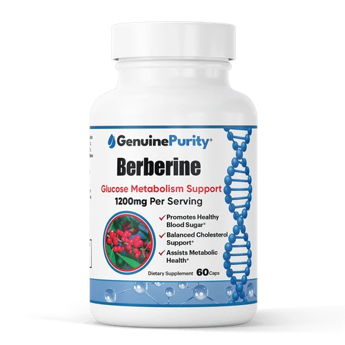 GenuinePurity Berberine HCL bottle