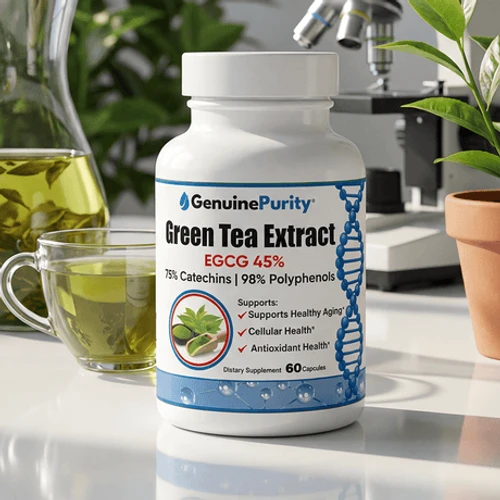 GenuinePurity Green Tea Extract bottle