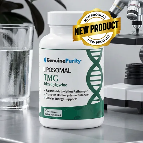 GenuinePurity Liposomal TMG bottle