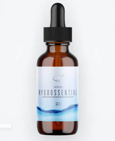 Hydrossential anti-aging serum bottle
