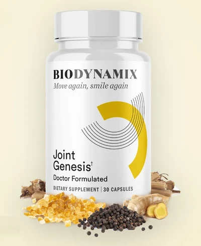 Joint Genesis joint support capsule bottle