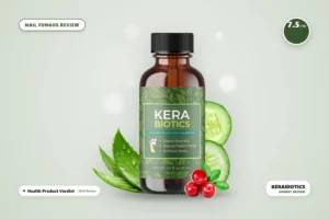 kerabiotics review - KeraBiotics - probiotic topical nail fungus formula bottle