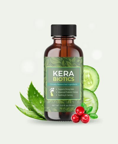 KeraBiotics probiotic topical nail fungus formula