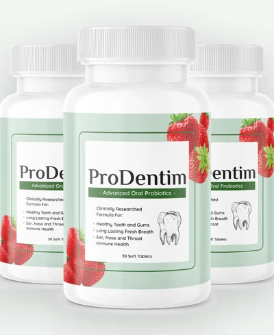 ProDentim oral probiotic bottles
