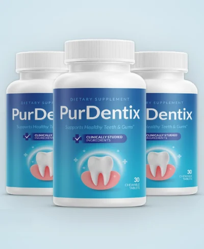 PurDentix oral probiotic bottle