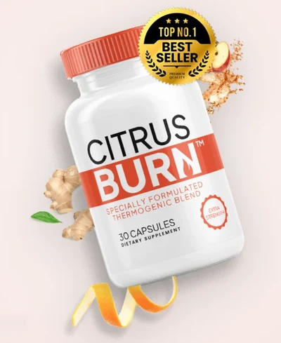 CitrusBurn thermogenic supplement bottle