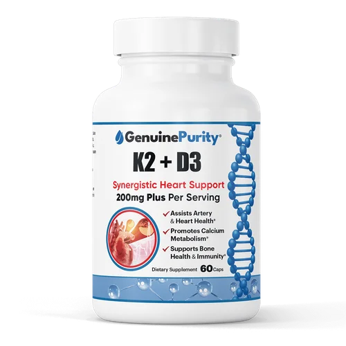 GenuinePurity Vitamin K2/D3 bottle